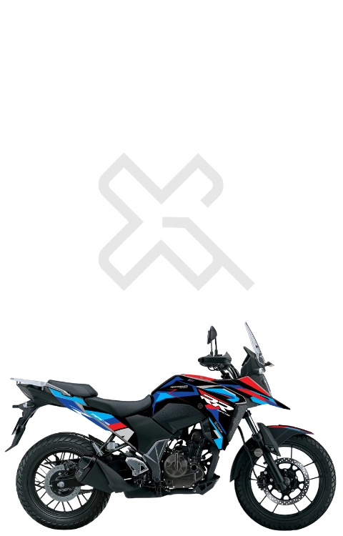 RR Edition Full Body Sticker Compatible with V Strom 250 | Made in Premium Gloss Vinyl with FPF (Fade Protection Film), Waterproof, Precut Sticker, Pack of 1 Compatible with Both Side